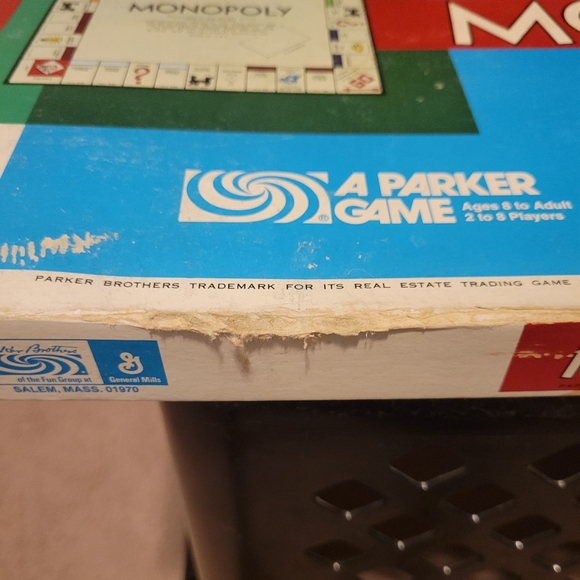 Vintage 1961 Parker Brothers Monopoly Board Game - Picture 4 of 16